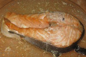Somon cu spanac gratinat