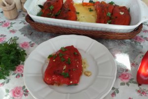 Ardei copti cu branza
