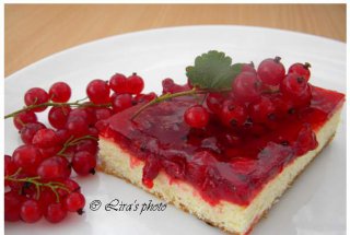 Tarta cu coacaze rosii