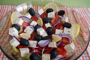 Salata de rosii cu branza tofu