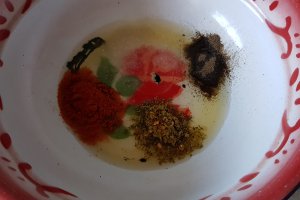 Friptura de curcan cu sos de gutui