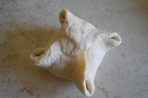 Placinte Poale-n brau de post, cu cartofi si ceapa verde