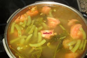 Ciorba de fasole verde cu bors