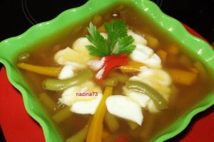 Ciorba de fasole verde cu bors