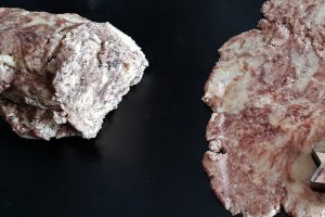 Desert biscuiti cu migdale bicolori