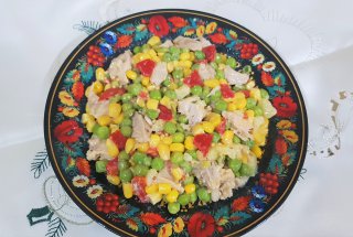 Salata de vita cu porumb, fara maioneza
