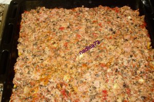 Pizza cu doua  blaturi