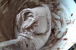 Desert inghetata cu portocale, cafea, cacao si cocos