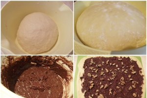 Desert cozonac cu aluat oparit