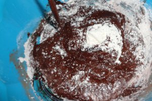 Desert negresa cu unt de arahide