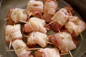 Ficat de pui in bacon