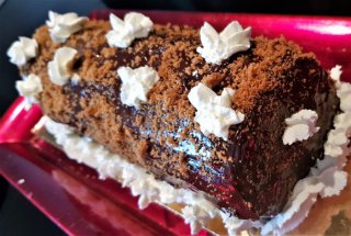 Desert tort Buturuga, cu ciocolata si biscuiti speculoos
