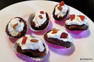 Desert curmale umplute cu crema de branza