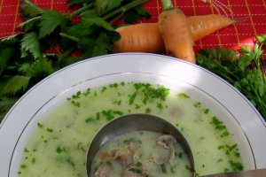 Ciorba de pipote a la grec