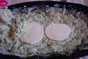 Chec din varza cu mozzarella
