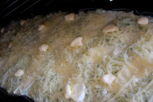 Chec din varza cu mozzarella