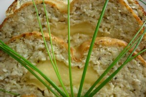 Chec din varza cu mozzarella