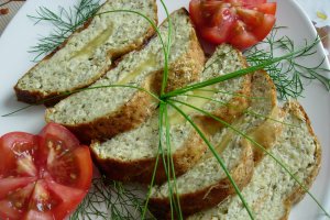 Chec din varza cu mozzarella