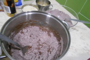 Desert ciocolata de casa, cu migdale