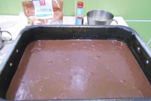 Desert ciocolata de casa, cu migdale