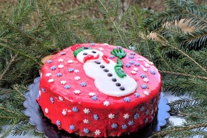 Desert tort Omul de Zapada, entremet cu ciocolata