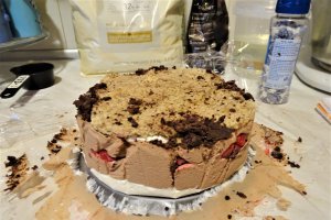 Desert tort combinat de Craciun