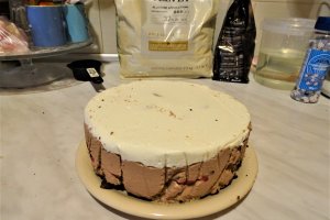 Desert tort combinat de Craciun