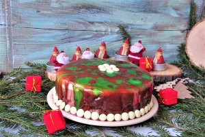 Desert tort combinat de Craciun