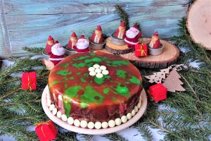 Desert tort combinat de Craciun