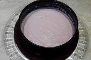 Desert tort cu ciocolata si zmeura