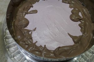 Desert tort cu ciocolata si zmeura