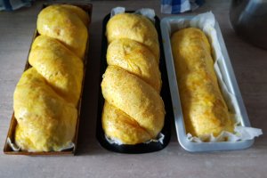 Desert cozonac cu ciocolata si coaja de portocale