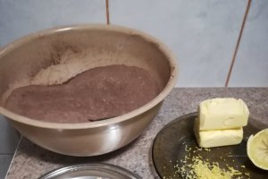 Desert ciocolata de casa cu nuci