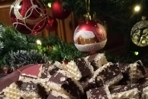 Desert ciocolata de casa cu nuci