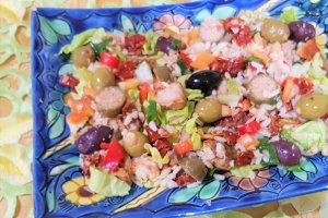 Salata italiana de ton si orez