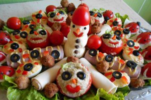 Platou festiv, pentru revelion