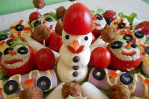 Platou festiv, pentru revelion
