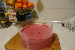 Desert tort entremet cu lamaie si mure