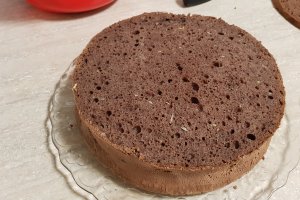 Desert tort cu ciocolata si portocale