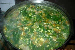 Ciorba de salata verde