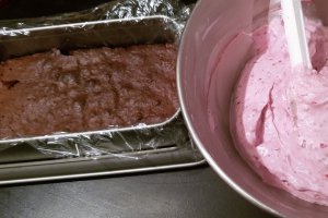 Desert prajitura cu crema de mascarpone si fructe de padure (sans gluten, low carb)