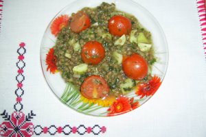 Salata de linte cu dovleac