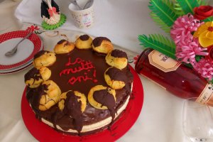 Desert tort profiterol