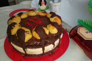 Desert tort profiterol