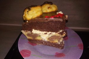 Desert tort profiterol