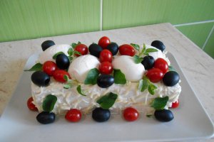Aperitiv tort Mozzarella