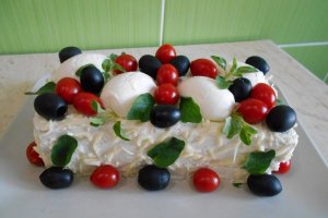 Aperitiv tort Mozzarella