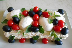 Aperitiv tort Mozzarella