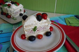 Aperitiv tort Mozzarella