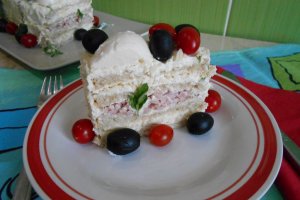 Aperitiv tort Mozzarella